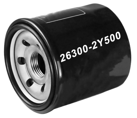 OE 26300-02501 Für Hyundai 26300 2Y500 Metall und Filterpapier Material Ölfilter